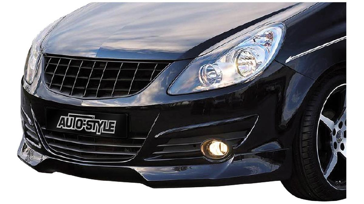 Grille+sans+logo+sur+mesure+pour+Opel+Corsa+D+2006-2010